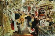 Valentin Serov Coronation of Nicholas II of Russia oil